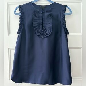 J. Crew Margot Sleeveless Silk Top Size 4 ~ New without Tags